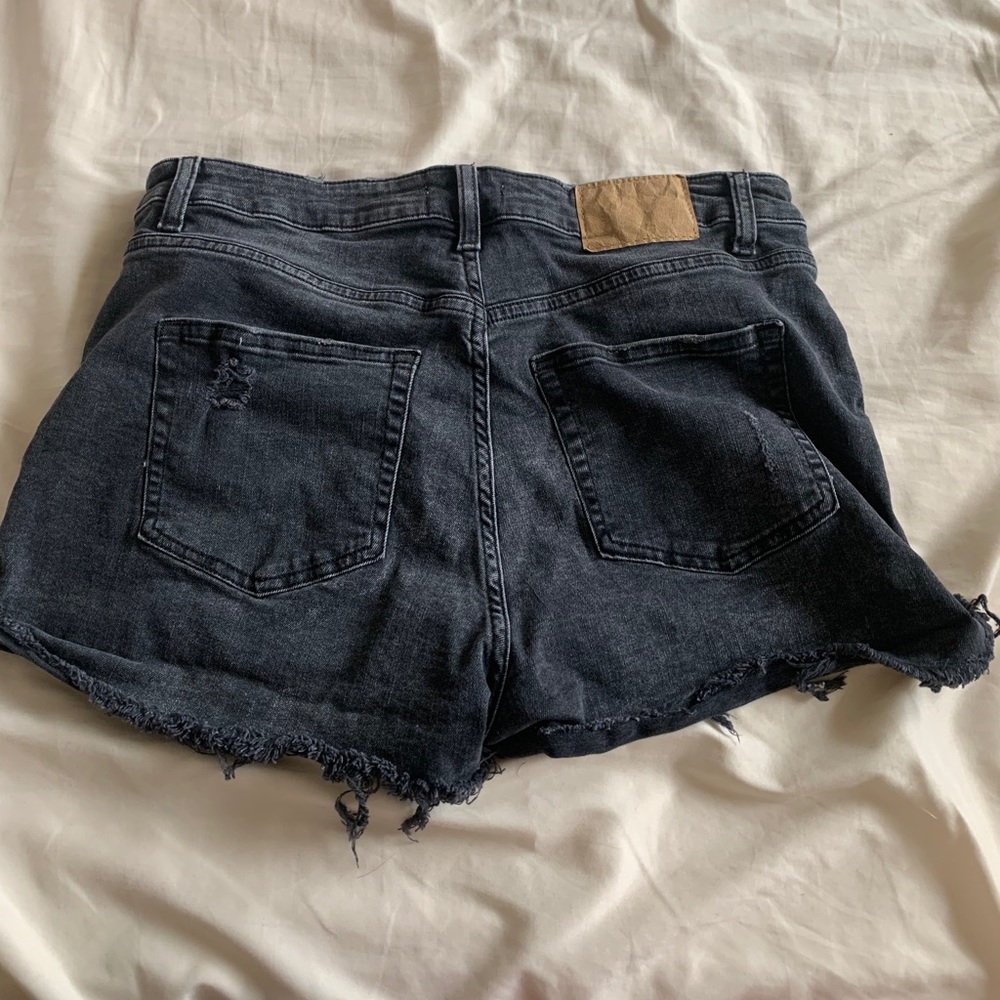 Dark Jean shorts